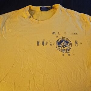 Polo by Ralph Lauren Yellow Graphic Men's Shirt